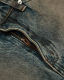Dirty Ripped Barrel Jeans | Inflation Streetwear INFLATION