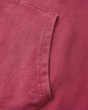 Gothic Letter Washed Zip Up Hoodie | Inflation Streetwear