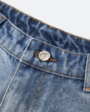 Washed Baggy Longline Jorts | Inflation Streetwear INFLATION