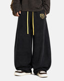 Contrast Star Stripe Barrel Sweatpants | Inflation Streetwear