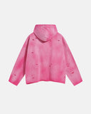 Acid Wash Ripped Boxy Hoodies | Inflation Streetwear INFLATION