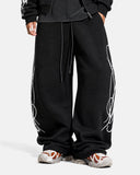 Camo Script Wide Leg Lounge Pants | Inflation Streetwear