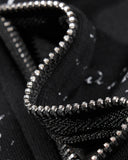 Retro Graphic Boxy Zip Up Hoodie | Inflation Streetwear