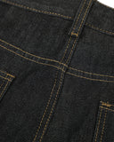 Asymmetric Buttons Bootcut Jeans | Inflation Streetwear INFLATION