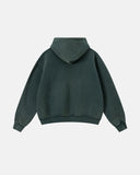 Vintage Washed Fleece Boxy Zip Hoodie | Inflation Streetwear INFLATION