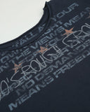 Distressed Graphic Layered Baby T-Shirt | Inflation Streetwear