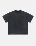 Ripped Distressed Washed Oversized T-Shirt | Inflation Streetwear INFLATION