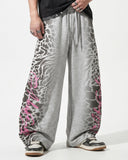 Leopard Graphic Barrel Sweatpants | Inflation Streetwear INFLATION