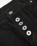 Side Eyelet Button Barrel Jeans | Inflation Streetwear INFLATION