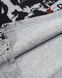 Lace-Up Layered Graphic Long Sleeve T-Shirt | Inflation Streetwear