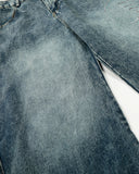 Rhinestone Acid Wash Baggy Jeans | Inflation Streetwear INFLATION
