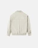 Minimalist PU Leather Zip Up Jacket | Inflation Streetwear