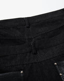 Double Wasit Raw Super Baggy Jeans | Inflation Streetwear INFLATION