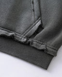 Graphic Ripped Washed Zip Up Hoodies | Inflation Streetwear INFLATION
