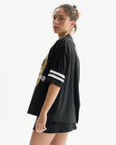 Satin Patchwork Mesh Jersey | Inflation Streetwear INFLATION