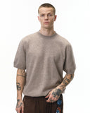 Knitwear Short-sleeved Crewneck Sweater | Inflation Streetwear INFLATION