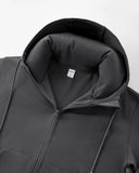 2-in-1 Travel Hoodie with Inflatable Neck Pillow | Inflation Streetwear INFLATION