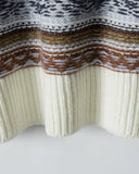 Round Neck Stripe  Jacquard Pullovers | Inflation Streetwear INFLATION