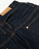 Double Waist Raw Baggy Jeans| Inflation Streetwear INFLATION