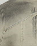Washed Raw Edge Boxy Hoodie | Inflation Streetwear