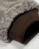 Retro Reversible Faux Fur Jacket | INFLATION Streetwear INFLATION