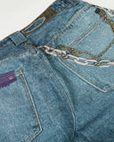 Cartoon Print Chain Barrel Jeans | Inflation Streetwear INFLATION