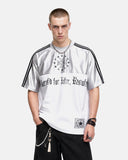 Gothic Graphic Contrast Jersey | Inflation Streetwear