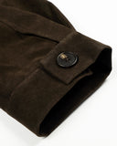 Cropped Suede Cotton Padded Jacket | Inflation Streetwear INFLATION