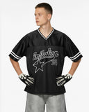 Mesh Patachwork Printing Jersey | Inflation Streetwear INFLATION
