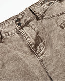 Retro Washed Wide Leg Baggy Jeans | Inflation Streetwear INFLATION