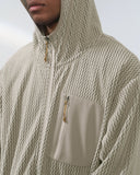 Lightweight Wave Fleece Zip Up Jacket | Inflation Streetwear INFLATION