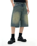 Retro Washed Denim Shorts | Inflation Streetwear INFLATION