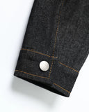 Metal Toggle Raw Denim Jacket | Inflation Streetwear INFLATION
