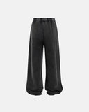 Acid Wash Stitching Straight Leg Sweatpant | Inflation Streetwear INFLATION