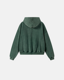 Washed Fleece Boxy Hoodie | Inflation Streetwear