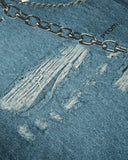 Cartoon Print Chain Barrel Jeans | Inflation Streetwear INFLATION