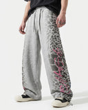 Leopard Graphic Barrel Sweatpants | Inflation Streetwear INFLATION
