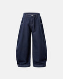 Raw Washed Barrel Jeans | Inflation Streetwear INFLATION