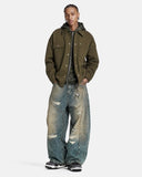 Asymmetric Pocket Workwear Jacket | Inflation Streetwear