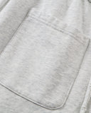 Raw Edge Boxy French Terry Hoodie Set | Inflation Streetwear