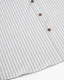 Vintage Striped Embroidered Shirt | Inflation Streetwear