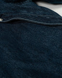 Faux Fur Hooded Padded Denim Jacket | INFLATION Streetwear INFLATION