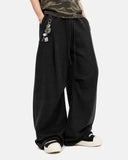 Cotton Linen Wide-leg Pants | Inflation Streetwear