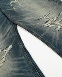 Vintage Distressed Baggy Jeans | Inflation Streetwear INFLATION
