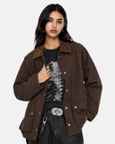 Utility Pocket Button Up Jacket | Inflation Streetwear