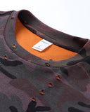Distressed Layered Camo Graphic T-Shirt | Inflation Streetwear