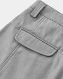 Pleated Barrel Tailored Pants | Inflation Streetwear