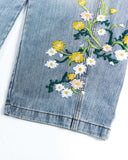 Embroidery Bamboo Weave Baggy Jeans | Inflation Streetwear INFLATION