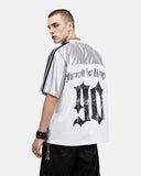 Gothic Graphic Contrast Jersey | Inflation Streetwear