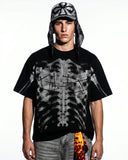Raglan Sleeve Skeleton Print Tee | Inflation Streetwear INFLATION